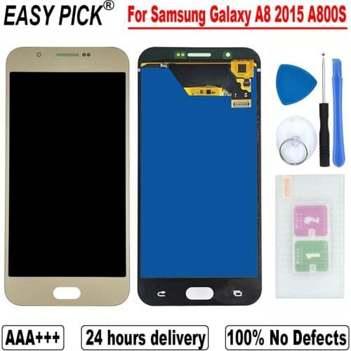 LCD Display Touch Screen Digitizer Assembly For Samsung Galaxy A8 2015 A800 lcd display A8000 SM-A800F
