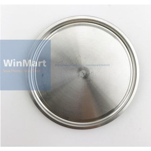 1 PC 119mm O/D 304 Stainless Steel Sanitary 4" Tri Clamp Ferrule Clover Stop End Cap Sanitary For Homebrew Pipe Fitting