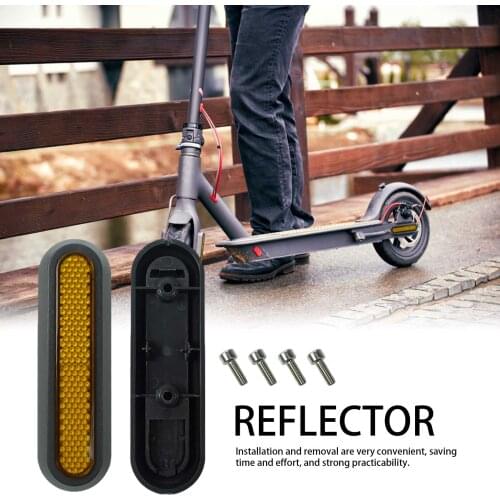 2pcs Hub Axle Bolt Protector Rear Wheel Side Deck Reflective Part For Xiaomi Scooter M365/1s/pro/pro Wheel Cover Protect Shell