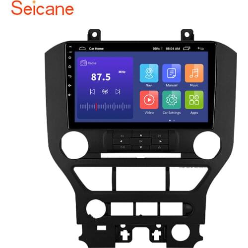 Android 10.0 4G+64GB Carplay Car Radio For Ford Mustang 2015 2016 2017 2018 Android AUTO Multimedia Player 2din DSP autoradio