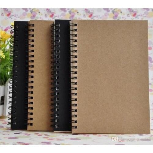 Kraft Paper Notepad Office Supplies High Quality Creative Sketchbook Graffiti Notepads Blank Notebook Hot Sell