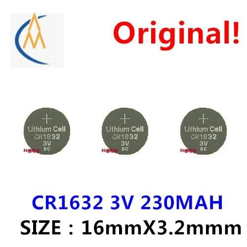 Cr3PCS 1632 button lithium battery 3V car remote control / electronic watch / Wenquxing / toy accessories