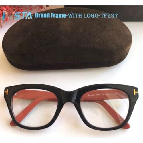 IVSTA TF237 with Logo Top Quality Optical Frame Acetate Glasses Women Myopia Luxury Brand Prescription Glasses Men with Box