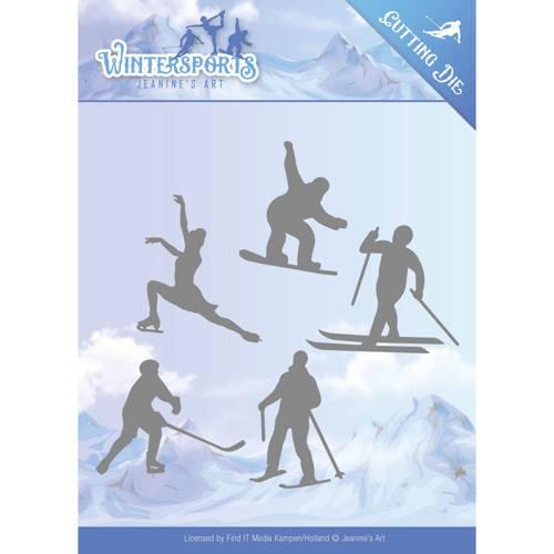 New Winter sports decoration metal Cutting Dies Stencils DIY Scrapbooking Paper/photo Cards Embossing Dies