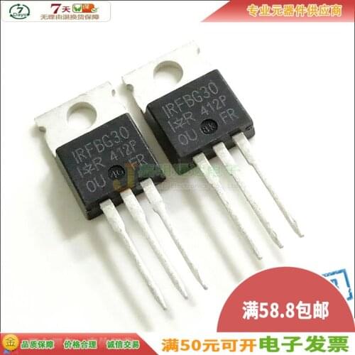 Original New 5pcs/ IRFBG30 BG30 TO-220 1000V