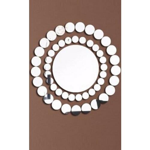 Latest hot special offer acrylic 3d diy mirror wall stickers modern design living room hot home decoration