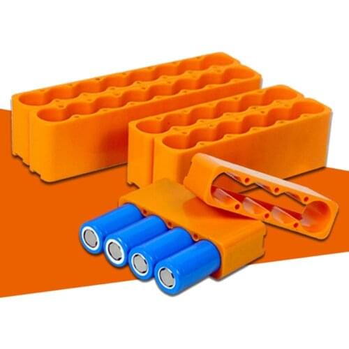 Lithium Battery Fixture Single Row Double-sided 18650 Battery Spot Welding Fixer Battery Pack Fast Welding Fixed Bracket