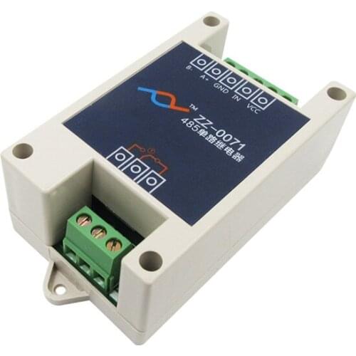 Relay Module 12V Small DC Instrument Single Input and Output 485 Control Programmable 1 Channel