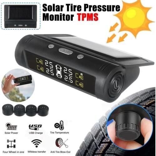 For Truck Car TPMS Tire Pressure Monitoring System Iinternal Sensor LCD Color Screen Monitoring Tire Pressure Range