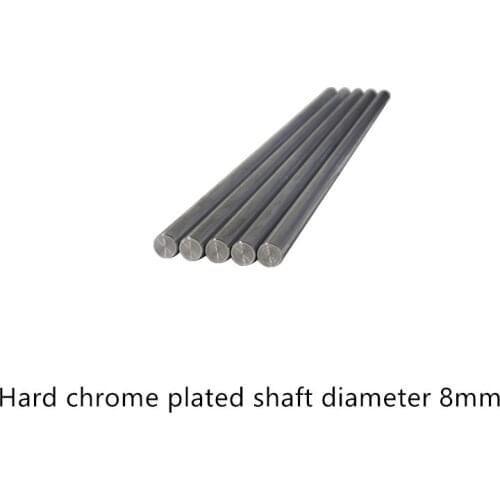 3D printer rod shaft WCS 8mm linear length 400mm 405mm chrome plated guide rail round