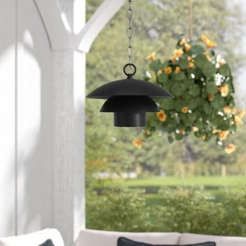 LED Pendant Lamps Vintage Metal Outdoor Hanging Porch Light