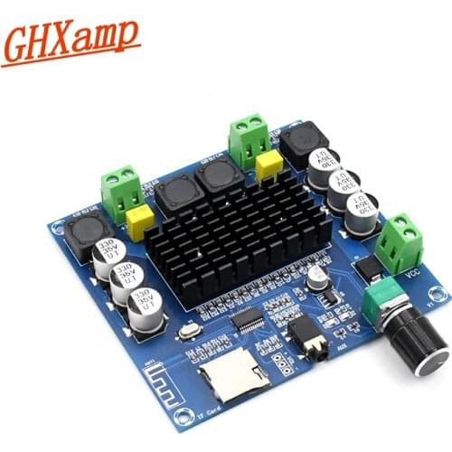 TDA7498 Bluetooth Amplifier Board Bluetooth 5.0 Dual Channel Support Bluetooth TIF Card AUX Input 2019 DC12-30V