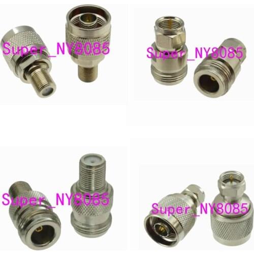 1pcs Adapter N to F TV Male Plug & Female Jack RF Coaxial connector For TV Antenna