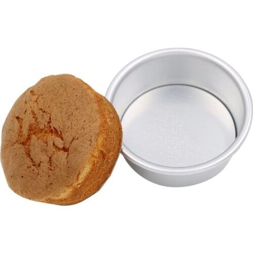 1 Pcs Cake Mold Baking Tray DIY Round Chimney Toast Making Tool Aluminum Alloy Metal Moulds CE / EU Kitchen