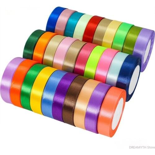 2cm wide cake ribbon gift wrapping ribbon wedding decoration wedding candy box tote bag satin ribbon ribbon 10 rolls