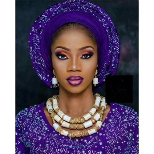 2017 African Jewelry Necklace Set Gorgeous White Coral Beaded Gold Pendant Necklace Earrings Set for Brides Free shipping ABH586