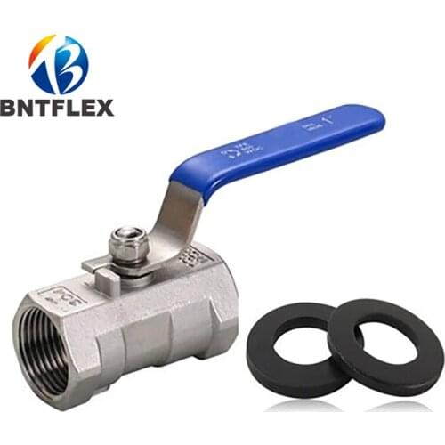 3/8" DN15 304 stainless one-way internal threaded water pipe valve steel ball valve
