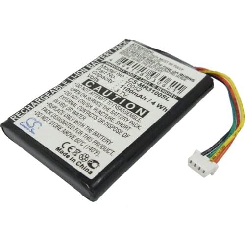 2021 Battery For Magellan T0052 RoadMate 1200 (4 wires),RoadMate 1210 (4 wires) 1100mAh