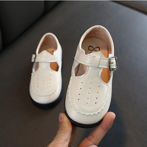 Children England Style Boys Leather Shoes Baby Fashion Sewing Casual Shoes Kids Sandals Autumn Soft Sole Sneakers Slip On Shoes