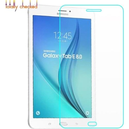 For Samsung Galaxy Tab E 8.0 T377 T337A T377P T375 8" + Cleaning Kit + Dust Stickers 9H Tempered Glass Screen Protector Film