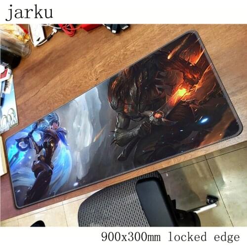 Yasuo mousepad gamer 900x300X3MM gaming mouse pad large Beautiful notebook pc accessories laptop padmouse ergonomic mat