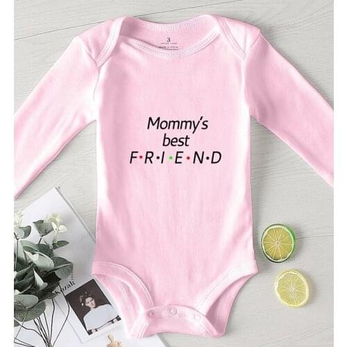 Toddler Costume Baby Things for A Girl Cotton Rompers for Babies Printing Mommys Best Friend Newborns Boy Winter Jumpsuits