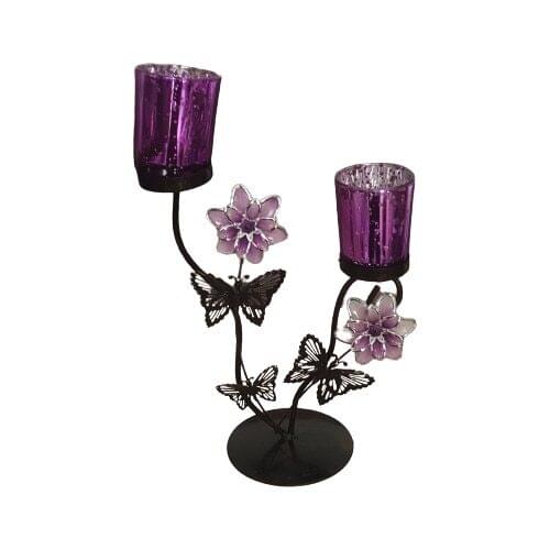 Fashion Flashlight 2li Decorative Metal Candle holder 1