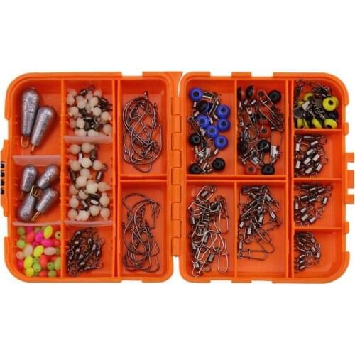 177Pcs Fishing Tackle Kit Fine Workmanship Multifunction Large Capacity Rust Resistant Fishing Accessories Set for Fishing Enthu