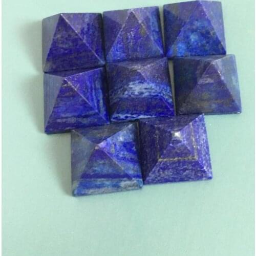 Natural Lapis Lazuli Stone Quartz Crystal Pyramid Healing Reiki Chakra Energy Tower Natural Stones and Minerals