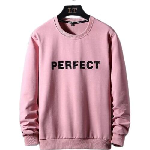 Autumn men women unsex sweatshirt hoodies letter high street hip hop sports coat plus size 7XL 8XL 9XL oversize sweatshirt fat