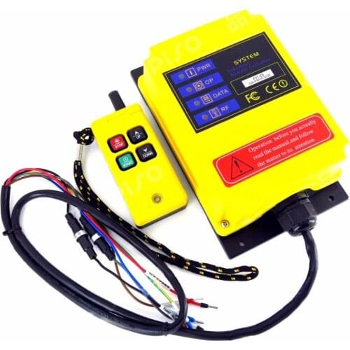 Industrial remote controller switches 3 transmitter + 1 receiver Industrial remote control electric hoist receiver AC220V