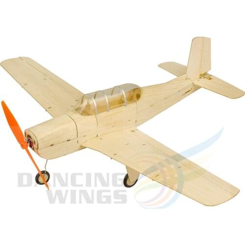 RC Remote Control Airplane Balsawood Micro T-34 Toy Planes Model Wood Aircraft Model Kits DIY Laser Cutting Building Plane K13