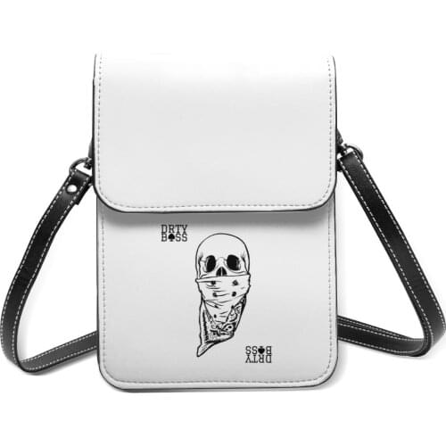 Rave Shoulder Bag Bulk Reusable Mobile Phone Bag Leather Streetwear Female Bags