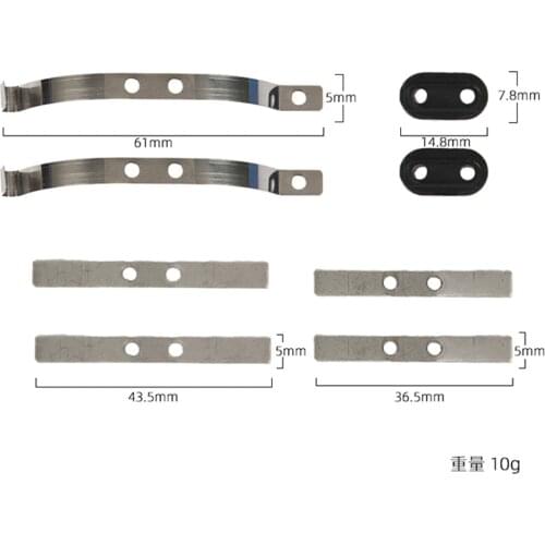 Rear Axle Metal Steel Plate Leaf Spring Kit for WPL D12 RC Car Upgrade Part