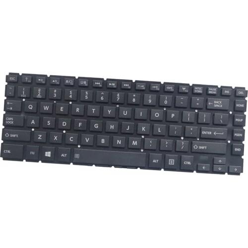 Replacement Keyboard US for Toshiba Satellite L40-B E45-B4200 Series Black Without Frame