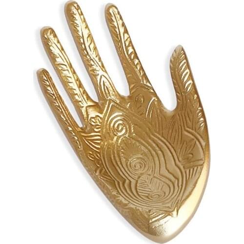 Gold Creative female hand mannequin Buddha beads, jewelry storage shelves, household ornaments, necklaces, brackets display D227