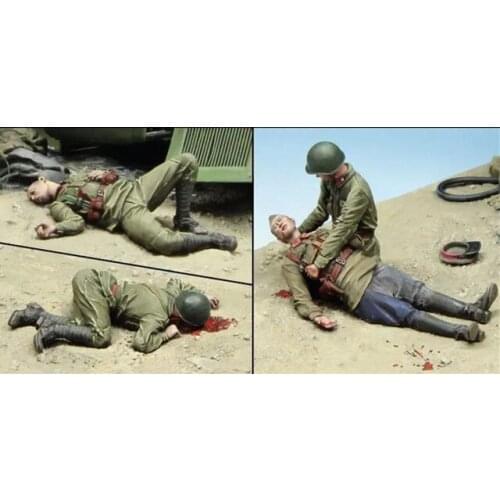 1/35 Resin Figure Model Kit Unassambled Unpainted 00S35