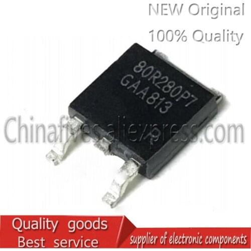 10pcs/lot 80R280P7 IPD80R280P7 New TO-252 800V 17A