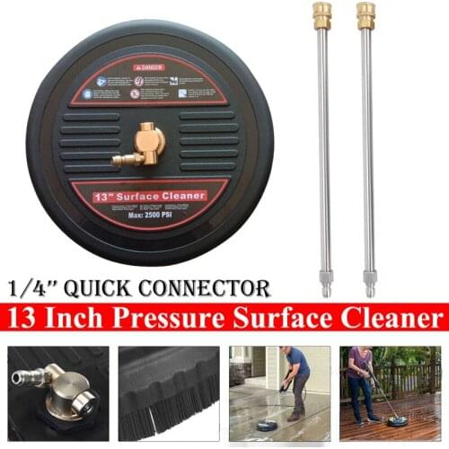 13inch High Pressure Washer Surface Cleaner Telescopic Rotary Round Water Gun for Karcher K1 K2 K3 K4 K5 K6 K7