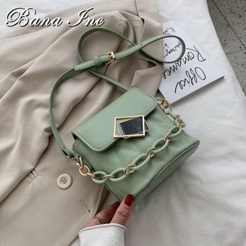 2021 Summer New Bucket Bag Fashion Messenger Bag Ladies Shoulder Bag Chain Handbag Female Bag Mobile Phone Bag Ladies