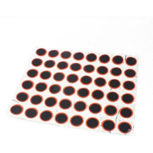 48Pcs Bike Patch Kit, Bicycle Repair Kit Round Patch Self-Adhesive Kit 25mm