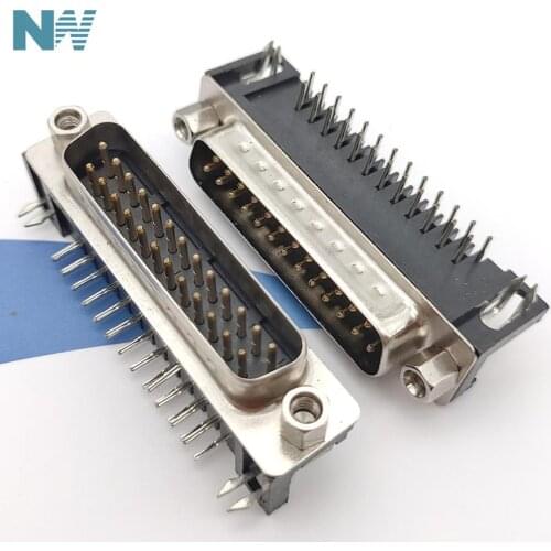 5Pcs/Lot Db25 Db25 Dr25 Welding Plate Bending Bending Pin Db25 Male Head Copper Core Horizontal Bending