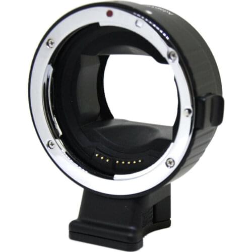 JINTU EF-NEX IV High Speed Electric Lens Mount Adapter for Canon EF EF-S lens to Sony E Mount A7 A7R A7S A7RII Camera Camcorder