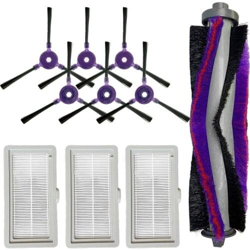 Suitable For Samsung Powerbot-E VR05R5050WK Sweeper Accessories 1 Main Brush + 3 Filters + 6 Side Brushes