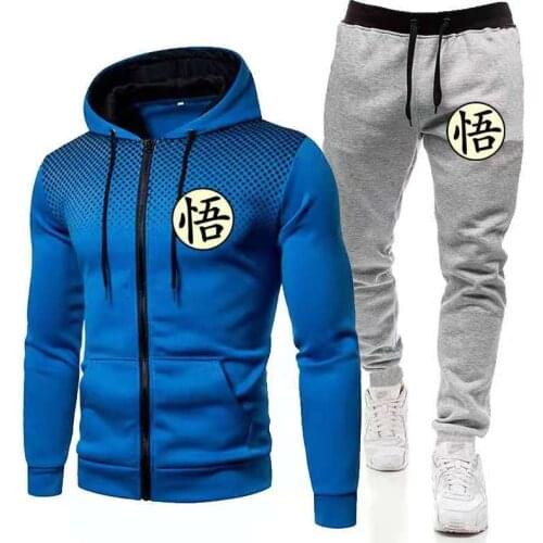 Anime japonês hunter x hunter outono inverno das mulheres dos homens de lã grossa terno 2 peças conjuntos hoodies moletom e calç