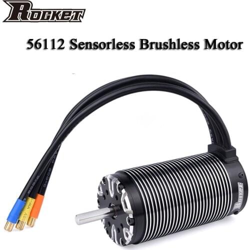 Rocket Surpass Hobby 56112 780KV 700KV 520KV Sensorless Brushless Motor For 1/5 Scale RC Car 4 Pole 12 Slot ABEC 5 Bearing