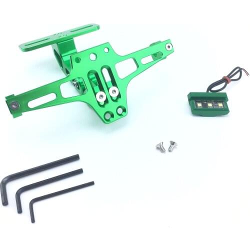 Motorcycle Rear License Plate Mount Holder and Turn Signal Light For Honda For Kawasaki Z750 Z800 For YAMAHA MT07 MT09 MT10 R1 3