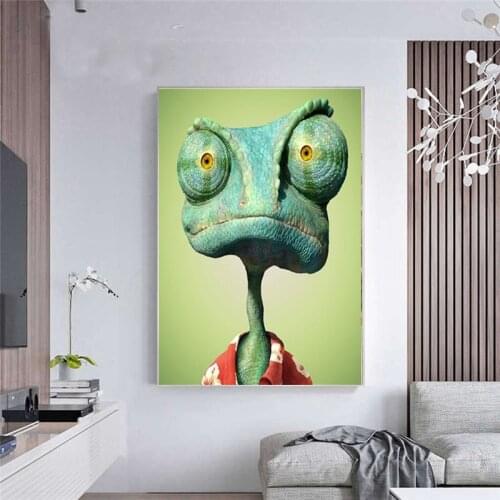 DIY Diamond Embroidery Full Square/Round Diamond "Rango 2011 Movie Poster" Painting Cross Stitch Home Decoration Childrens Gift
