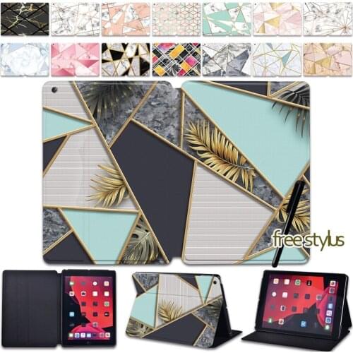 For IPad Mini 1/2/3/4/5/iPad Pro 9.7"/10.5"/11"/iPad Air1/2/3/iPad 234/ipad 5/6/7/8 Generation - Print pattern tablet Cover Case