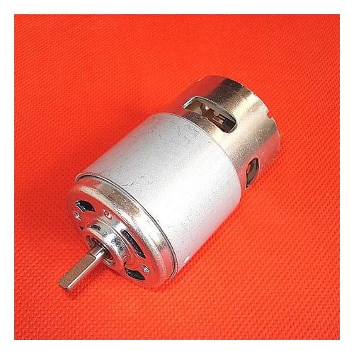 1.5V-48V R775 DC permanent magnet motor / power tools, mixer motor / DIY power low speed high torque power